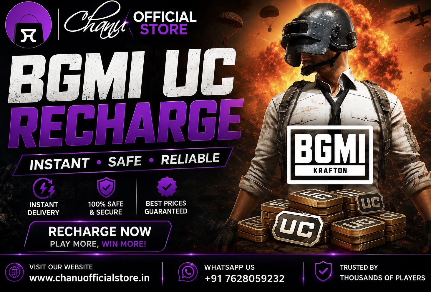 Instant Game Top-Up – MLBB, PUBG & More | Chanu Official Store